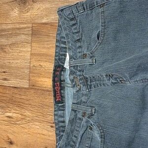 Mudd Gray Flare Legged Skinny Jeans Sive 11 Juniors